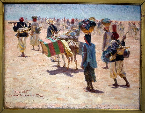 The Senegalese Riflemen, c. 1890 (oil on canvas)
