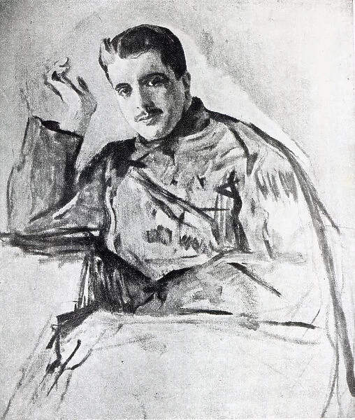 Serge Diaghilev, 1904 (engraving)