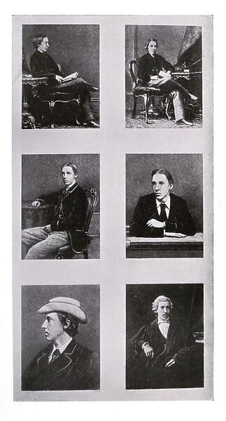 Series of photographs of Robert Louis Stevenson as an adolescent