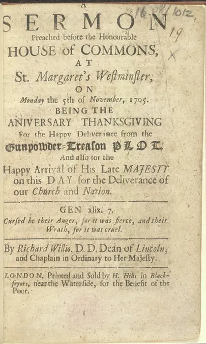 Framed Print : A sermon on the Gunpowder Plot Framed Print : A sermon on the Gunpowder Plot