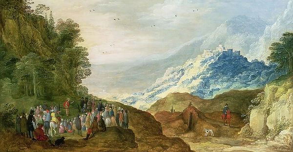 The Sermon on the Mount (figures possibly by Hans Jordeans)