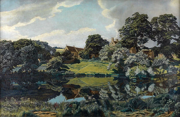Shadow and Reflection, 1939 (oil on canvas)