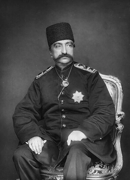 Shah of Persia (b  /  w photo)