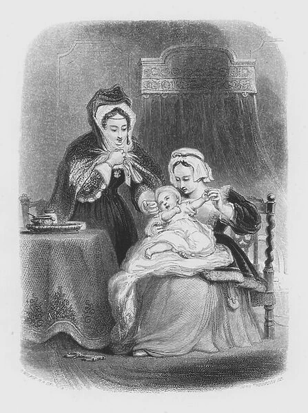 Shakespeare, The Infant (engraving)