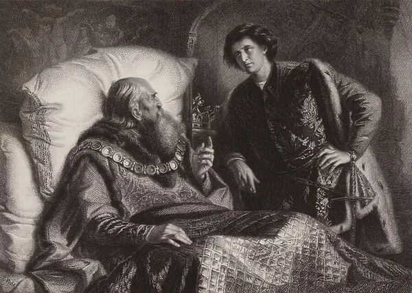 Shakespeare: King Henry IV (engraving)