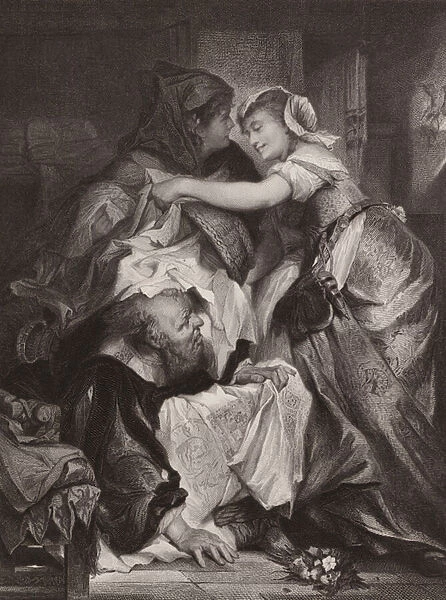 Shakespeare: The Merry Wives of Windsor (engraving)