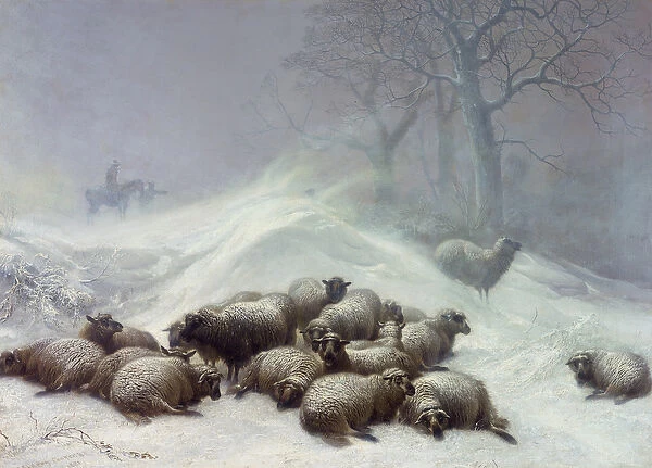 Under the Shelter of the Shapeless Drift, January 18th 1881 (oil on canvas)
