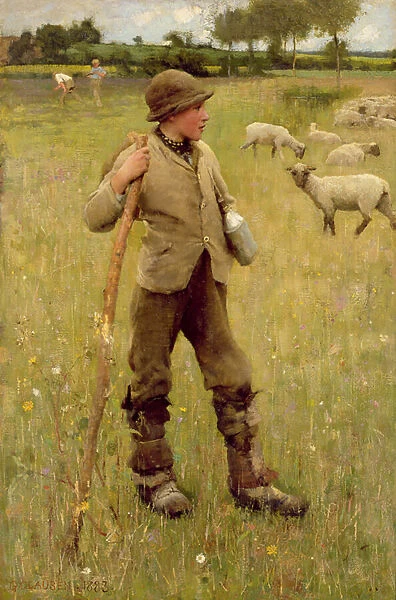 The Shepherd Boy, 1883 (oil on canvas)