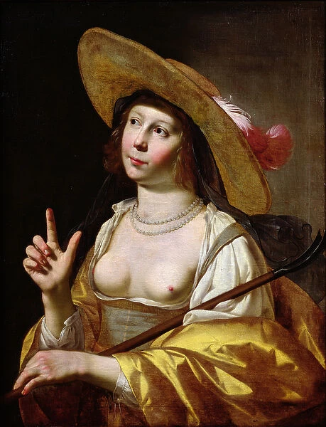 Shepherdess, c. 1625-30 (oil on canvas)