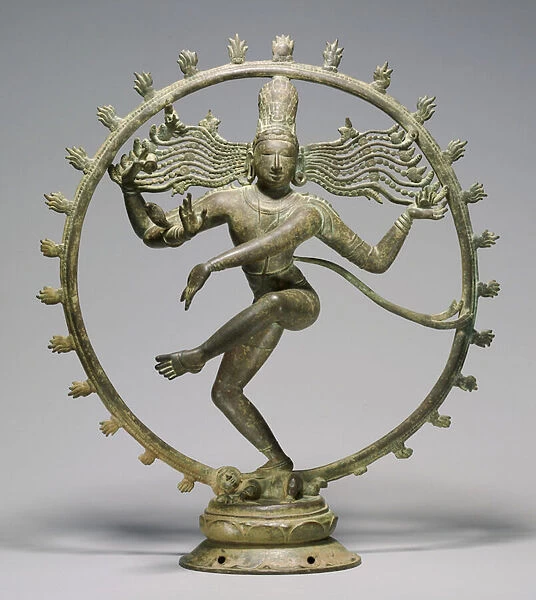 Shiva as Lord of the Dance (Nataraja), Chola period, c. 10th-11th century (bronze)