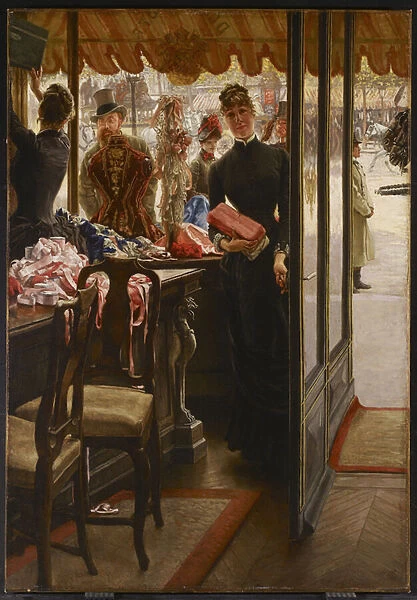 The Shop Girl, 1883-85 (oil on canvas)