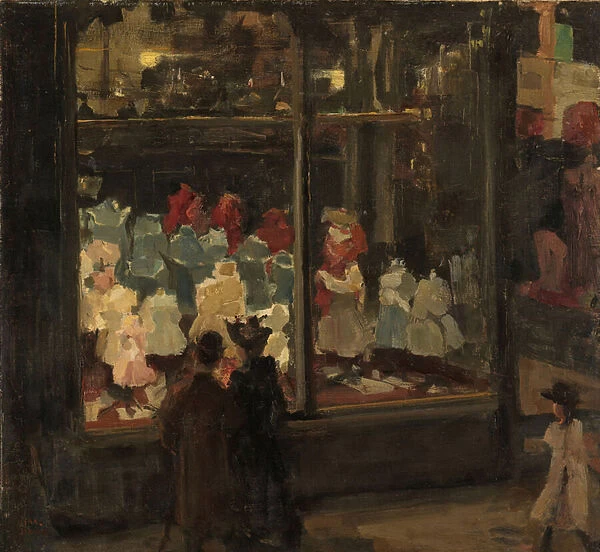 Shop Window, 1894 (oil on canvas)