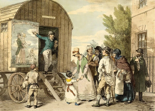 The Show, pub. C. 1821 (colour lithograph)