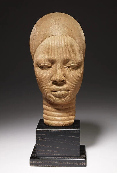 Shrine Head, Yoruba Culture, Nigeria (terracotta)