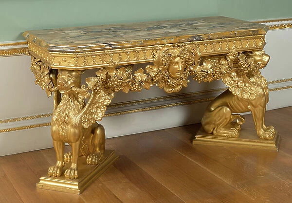 Sideboard Table, designed by John Vardy for the Dining Room of Spencer Hous, 1758