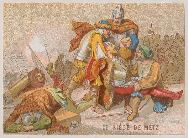 The SIege of Metz in the Italian Wars (chromolitho)