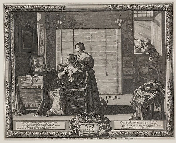 Sight (La Veue), c. 1635-38 (engraving & etching)