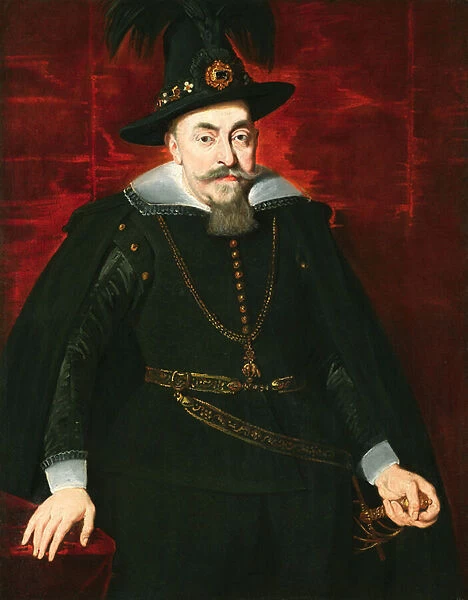 Sigismond III Vasa, roi de Pologne et de Suede et grand duc de Lituanie - Portrait of
