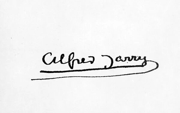 Signature (pen & ink on paper)