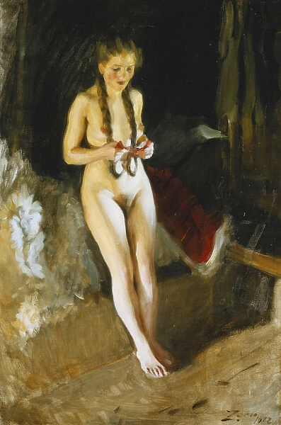 Signe, 1912 (oil on canvas)