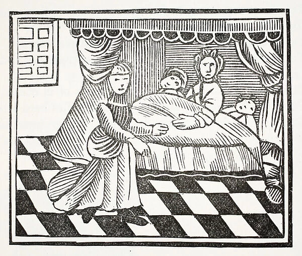 The Significance of Dreams, illustration from Chap-books of the Eighteenth