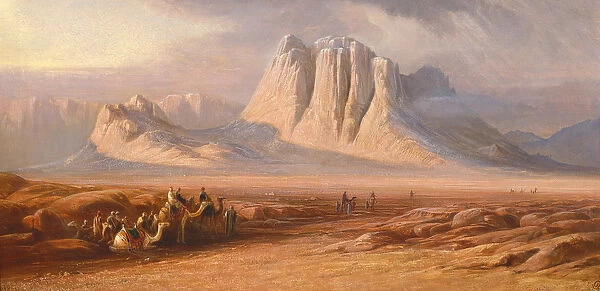 Sinai (oil on canvas)