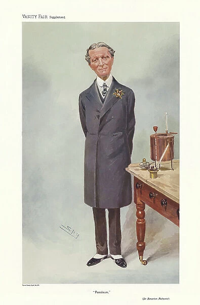 Sir Boverton Redwood - portrait standing