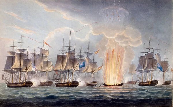 Sir Graham Moores Action off Cape St. Mary, October 5th 1804