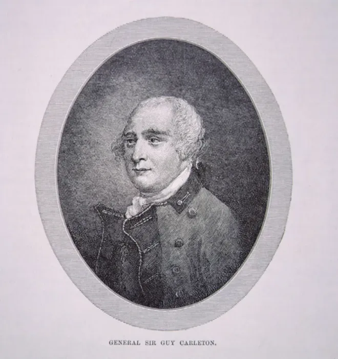 Framed Print : Sir Guy Carleton (litho)