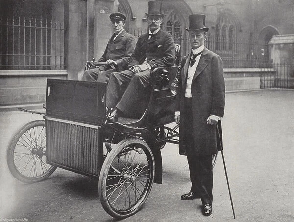 Sir J. Dickson-Poynder, Bart. and Major Seely (b  /  w photo)