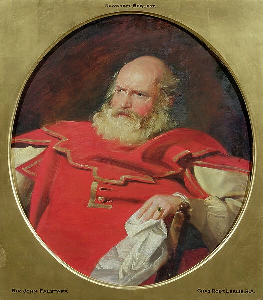 Sir John Falstaff, c. 1840 (oil on canvas)