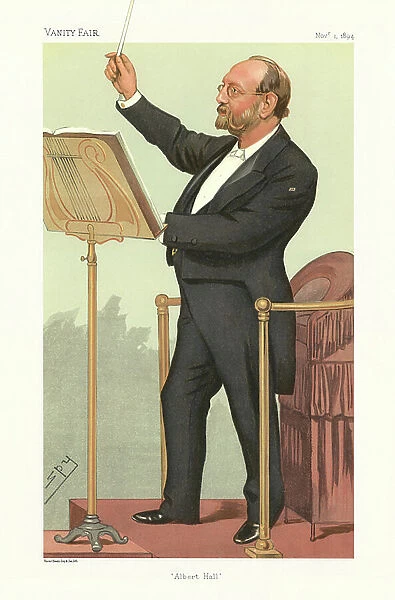 Sir Joseph Barnby - portrait standing