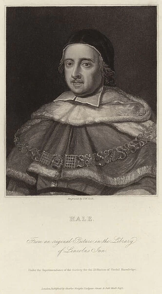 Sir Matthew Hale (engraving)
