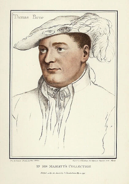 Sir Thomas Parry (1515-1560), 1884 (engraving)