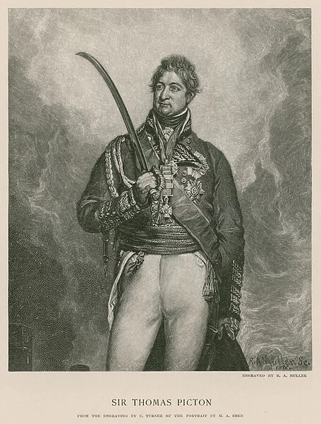 Sir Thomas Picton (engraving)
