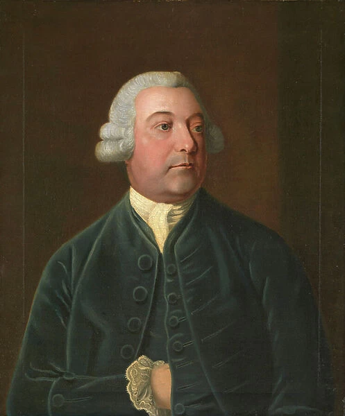 Sir Thomas Slade (fl.1703-1771), 18th century (oil on canvas)