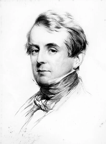Sir William Heathcote, engraved by Joseph Brown, 1847 (engraving)