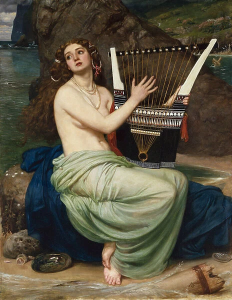 The Siren, 1864 (oil on canvas)