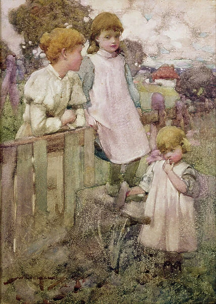 Sisters, 1892 (w / c on paper)