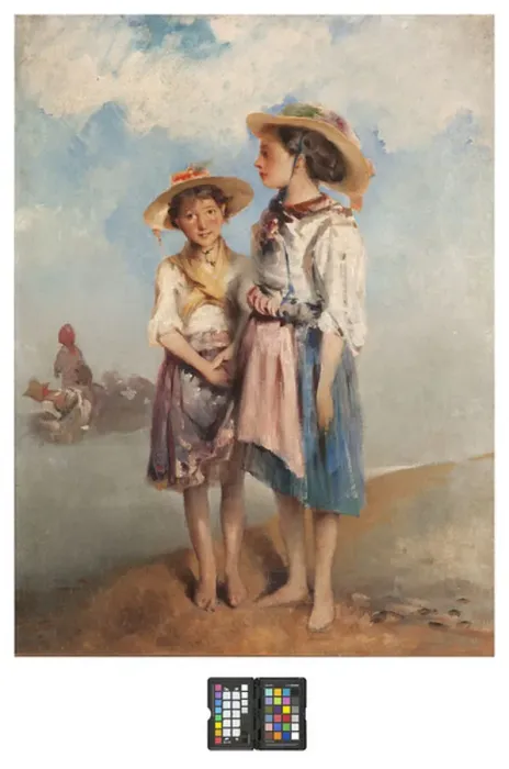 Framed Print : The Sisters
