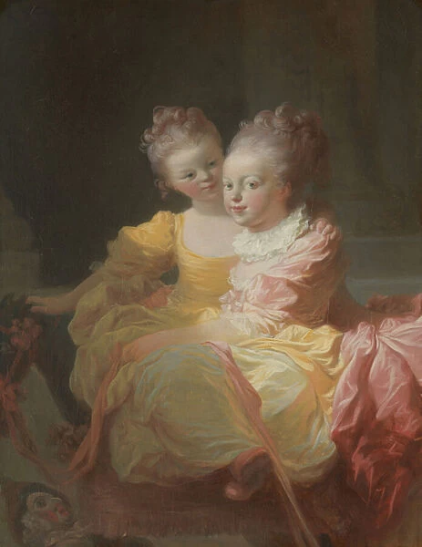 The Two Sisters, c. 1769-70 (oil on canvas)