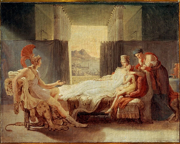 Sketch for Aeneas Telling Dido the Misfortunes of Troy, before 1813 (oil on canvas)