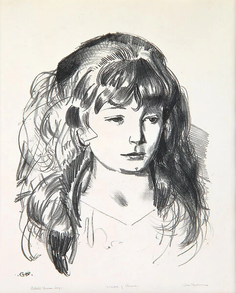 Sketch of Anne, 1923-24 (litho)