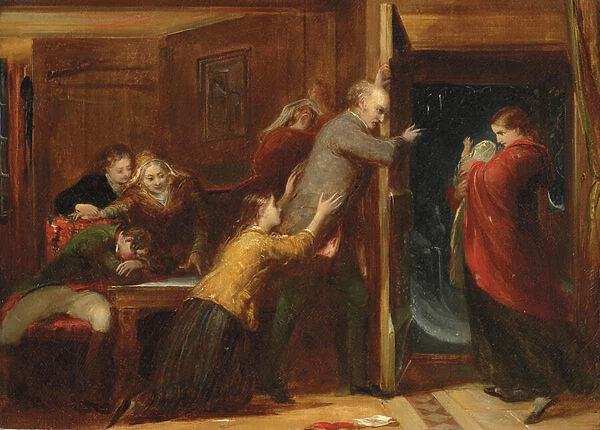 Sketch for The Outcast, 1851 (oil on canvas)