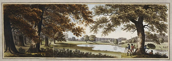 Sketches and Hints on Landscape Gardening, 1794 (aquatint)