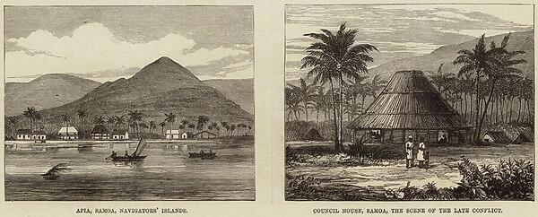 Sketches of Samoa (engraving)