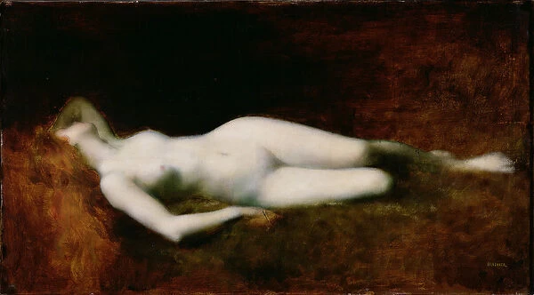 The Sleeper (oil on canvas)