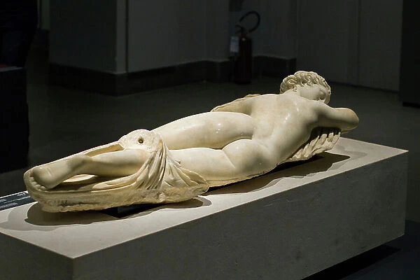 Sleeping hermaphrodite, 2nd century (sculpture)