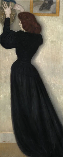 Slender Woman with Vase, 1894 (oil on canvas)
