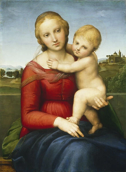 The Small Cowper Madonna, c. 1505 (oil on panel)